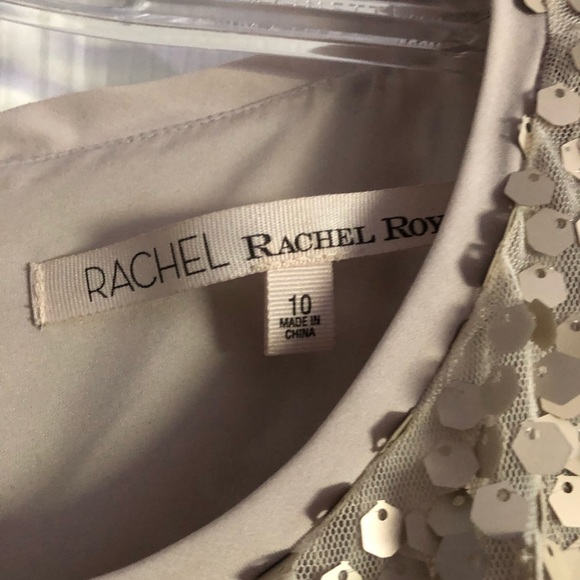 🥂Rachel Roy Nude Sequin Dress - Picture 2 of 4
